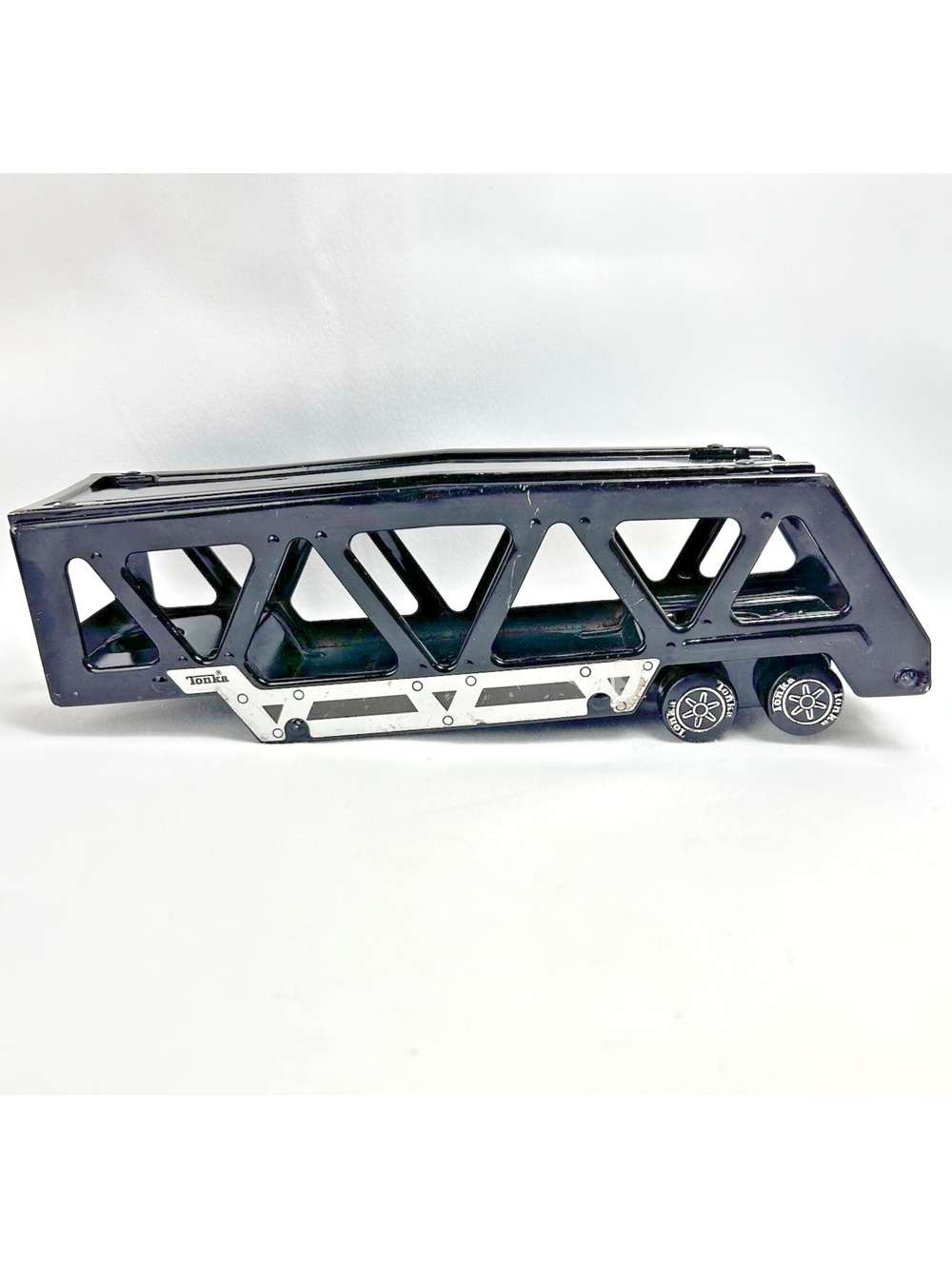 Vintage Tonka Car Transporter Kenworth Jerry's Auto Movers Trailer Only **Rare**